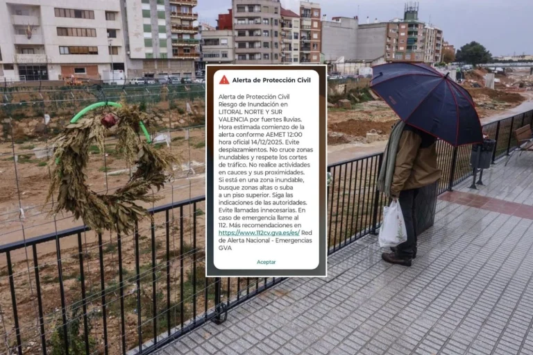 Las alertas meteorológicas consiguen el efecto contrario y crece la desconfianza en la AEMET y Protección Civil