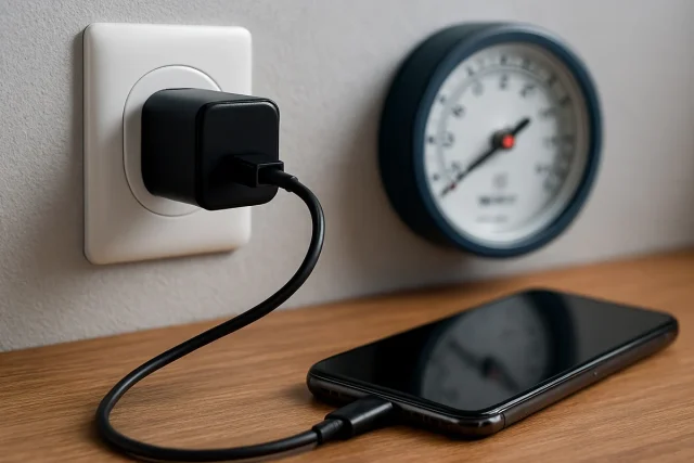 ¿Dejas el cargador enchufado sin cargar? Esto es lo que te está costando exactamente cada mes