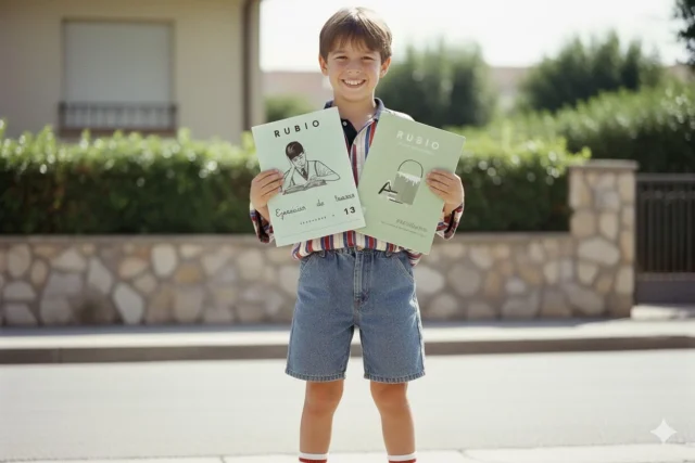 ¿Los recuerdas? Los cuadernos Rubio se vendían en 6.000 quioscos: en 1985 vendían 10 millones al año y eran obligatorios en todos los colegios