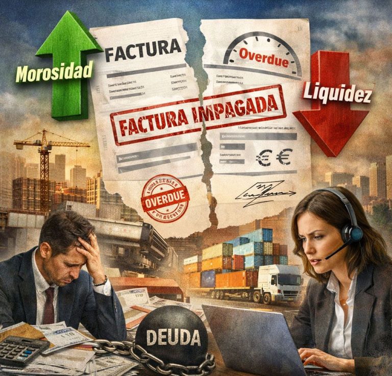 Cobratis avanza que el año 2026 estará marcado con un fuerte incremento en el impago de facturas