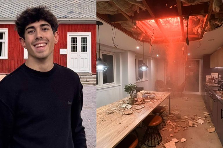 Un creador español transforma su residencia de Londres en el 'Upside Down' y sorprende en redes