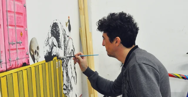 Lalo Cruces: "Para mí es importante que la obra sea bonita, pero que además tenga un discurso"