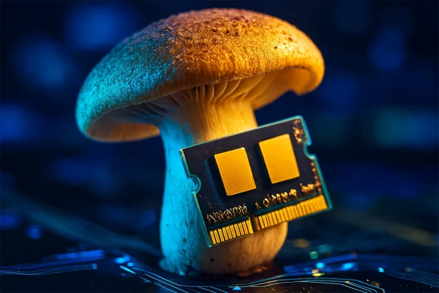 Investigadores trabajan en una futura memoria RAM creada a partir de hongos que podría dejar atrás al silicio