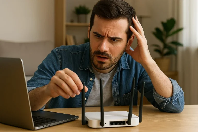 Estás tirando el dinero de tu fibra: el error estúpido con el router que te roba la mitad de la velocidad