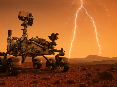 Investigador de la NASA confirma que la sonda Perseverance descubrió que la atmósfera marciana genera rayos como la Tierra Sonda Perseverance captando rayos en atmosfera marciana