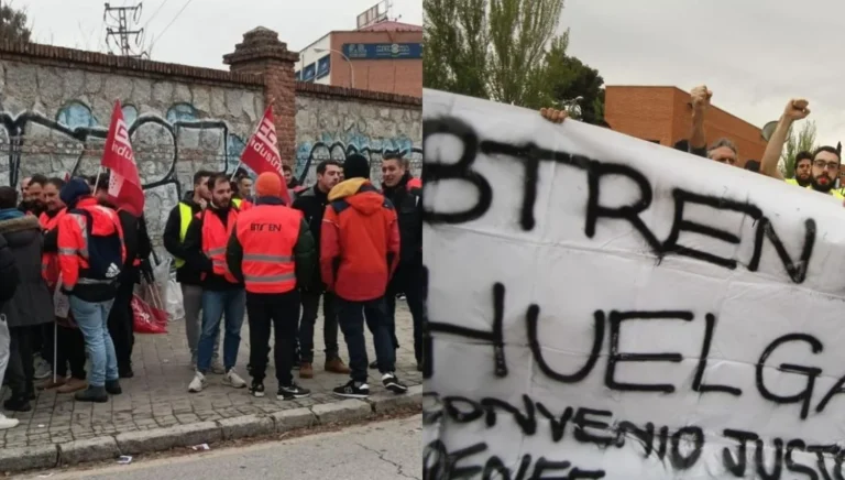 Una nueva huelga en una filial de Renfe provoca graves cortes de tráfico, piquetes y deja a cientos de personas sin poder ir a trabajar