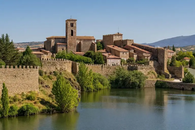 Recorre la muralla medieval mejor conservada España a 1 hora de Madrid: 2km de historia tocando piedra original