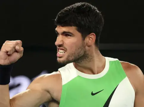 Carlos Alcaraz 10 semifinales Grand Slam 20 participaciones La madurez de Carlos Alcaraz en cifras: diez semifinales de Grand Slam en solo veinte participaciones Fuente: ATP