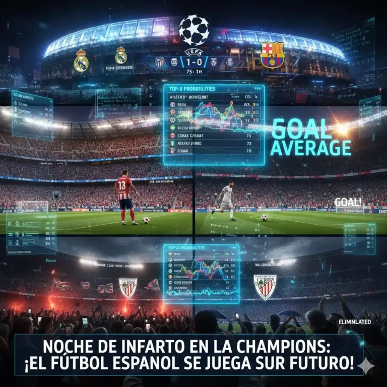 Noche de transistores y calculadoras: el 28 de enero se decide el futuro de los equipos españoles en la Champions