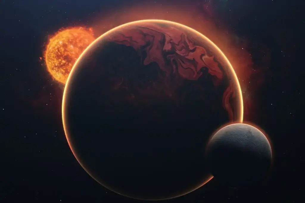 El exoplaneta de lava: el mundo que está volviendo locos a los astrónomos por su temperatura 2 El exoplaneta de lava se convierte en uno de los descubrimientos más extremos del universo