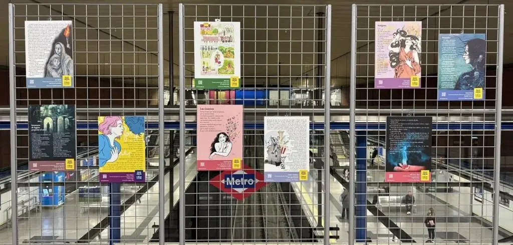 Ilustraciones, QR y una ciudad que lee por encima de la media