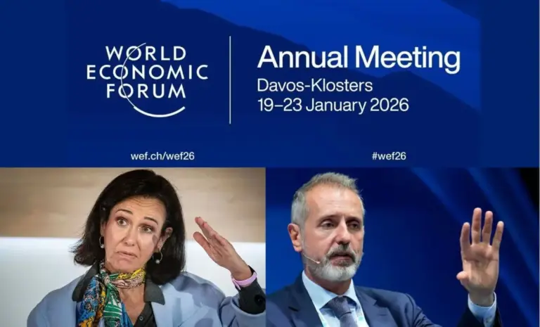 Ana Botín y Marc Murtra llegan a Davos con un mensaje común: menos complejidad regulatoria para competir en la economía global