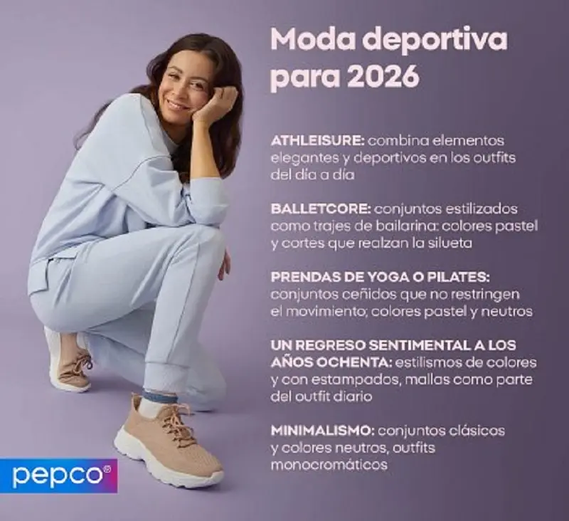 Moda deportiva. Pepco