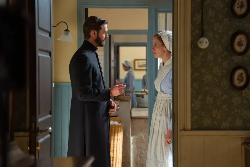 Samuel bendice a María y Petra le pide que se vaya