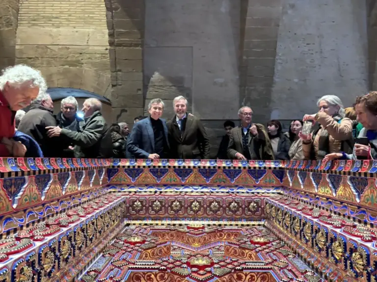 El proyecto ‘Sigena Mágica’ presenta un nuevo fragmento de la Sala Capitular del Monasterio