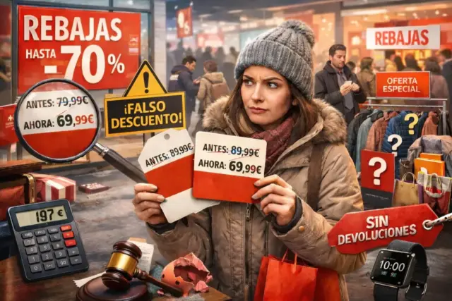 "Es una tomadura de pelo": las trampas en las rebajas de enero son cada vez más comunes, pero hay un método para detectarlas todas