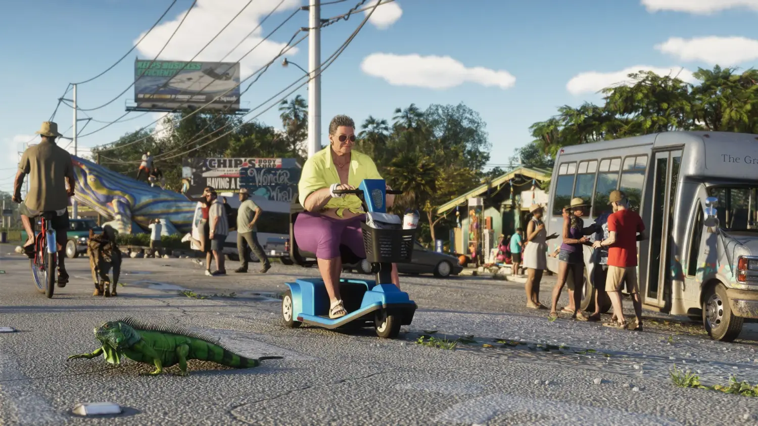 Una captura del territorio de Leonida en GTA VI Una captura del territorio de Leonida en GTA VI de Rockstar