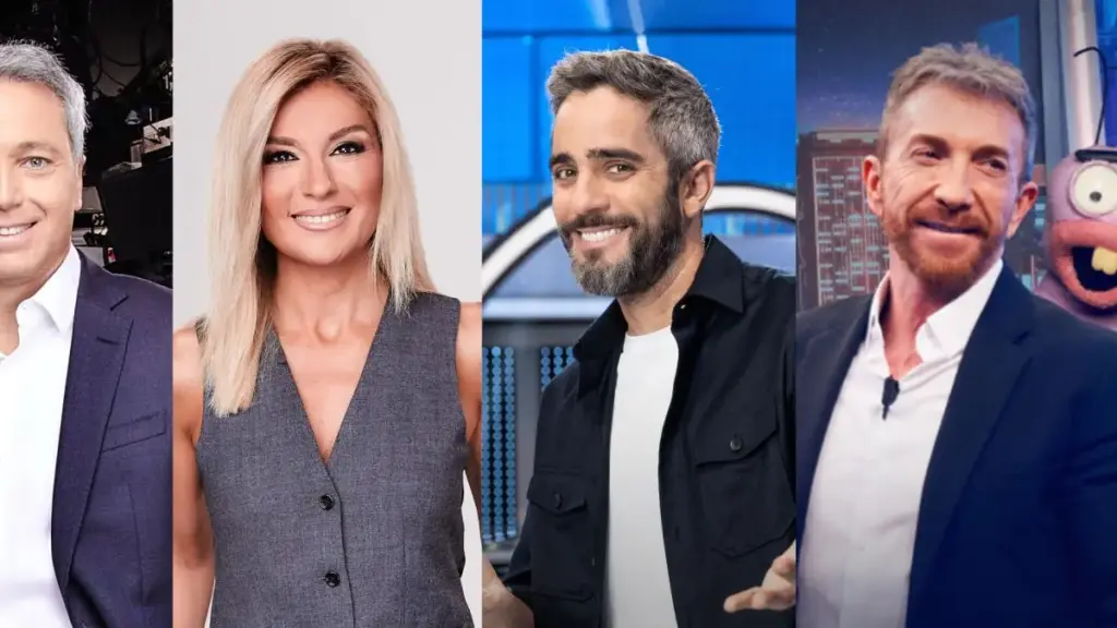 TVE, Antena 3 y Telecinco sacan la artillería: así queda el mapa de televisión en el nuevo año Fuente: Atresmedia