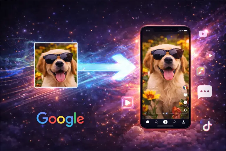 De foto a TikTok: la nueva IA de Google que genera vídeos virales con una sola imagen