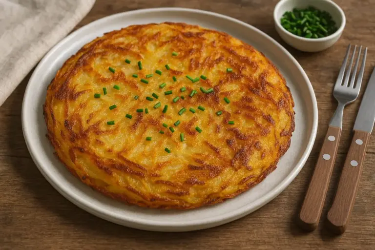 El rösti de patata que no te puedes perder en enero: la versión suiza más crujiente de la tortilla española