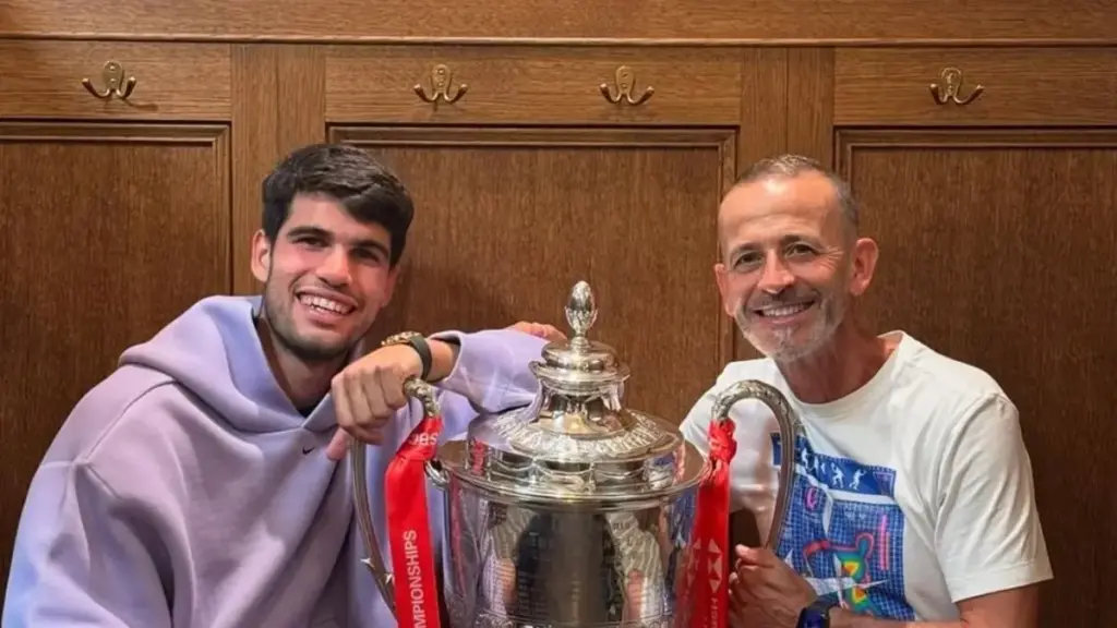El 'talismán' de Alcaraz toma el mando: así es Samuel López, el relevo de Ferrero Fuente: Redes