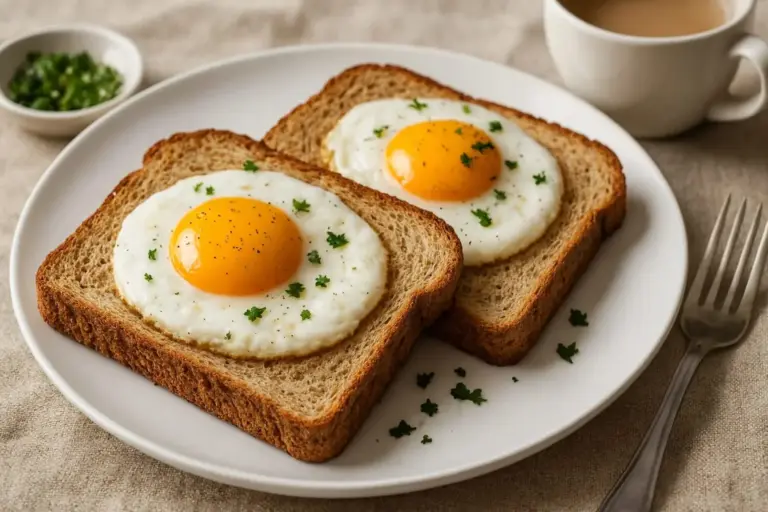 Convierte tu desayuno en un boost de productividad con estas tostadas integrales con huevo: foco y saciedad