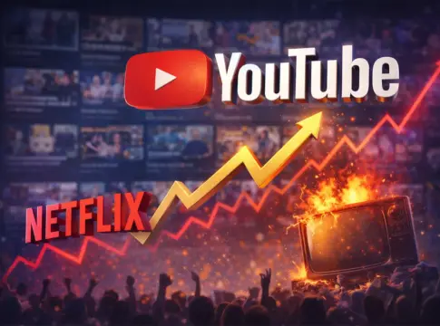 Hito histórico en el streaming: YouTube supera a Netflix y marca el fin de una era televisiva YouTube supera Netflix en streaming marca fin televisivo