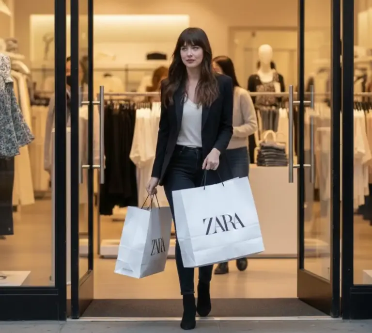 Las mejores opciones de Zara para copiar el look de Dakota Johnson en la Semana de la Moda de Nueva York pero sin gastar tanto