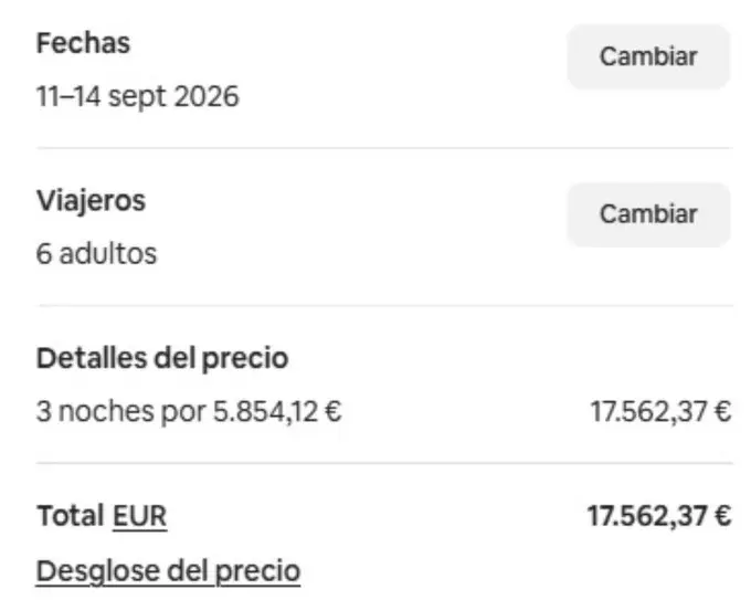 Un alquiler de una vivienda unifamiliar durante el fin de semana de F1 en Madrid