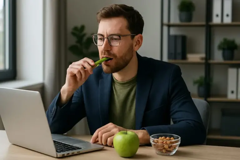 Biohacking en la oficina: 3 snacks que los expertos usan para mejorar su enfoque mental antes de las 12