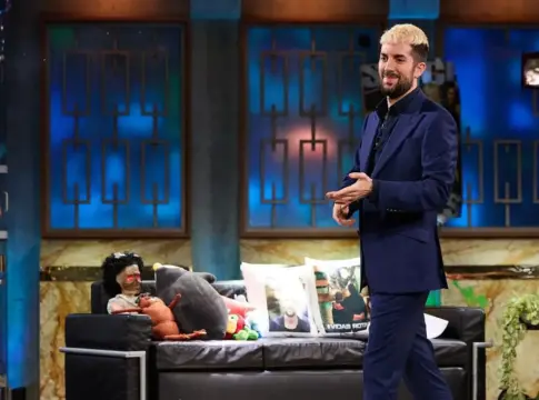 David Broncano presentando La Revuelta en La 1 David Broncano presentando La Revuelta en La 1