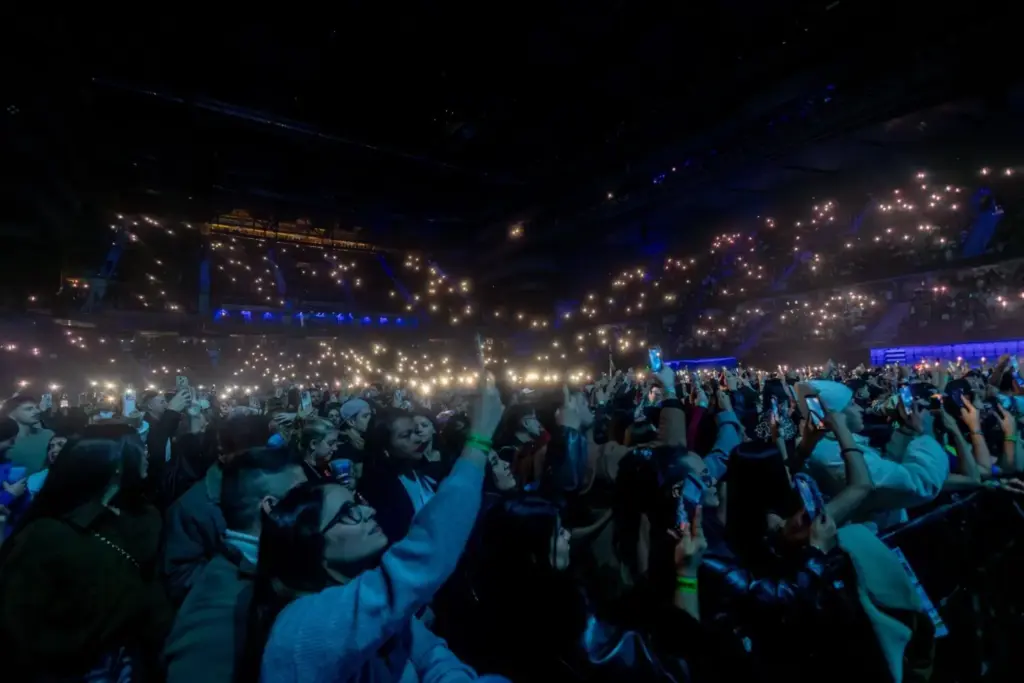 El público en el concierto de Danny Ocean. Fuente: Agencias