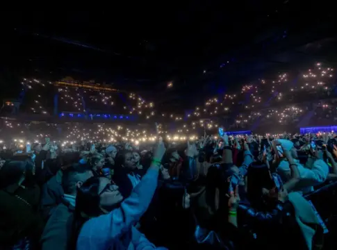 El público en el concierto de Danny Ocean. Fuente: Agencias El público en el concierto de Danny Ocean. Fuente: Agencias