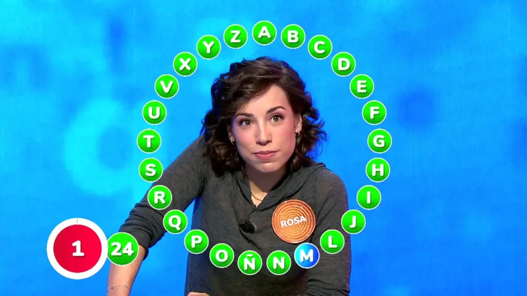El segundo de la gloria y la letra M que le dieron a gloria a Rosa en ‘Pasapalabra’ 