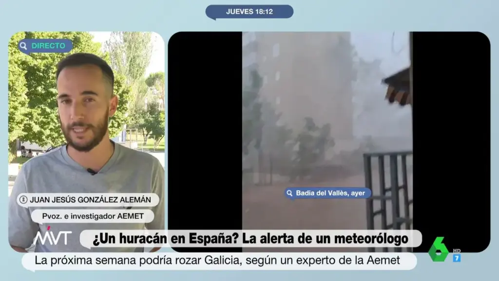 Juan Jesús González Alemán en una intervención en LaSexta hace un tiempo