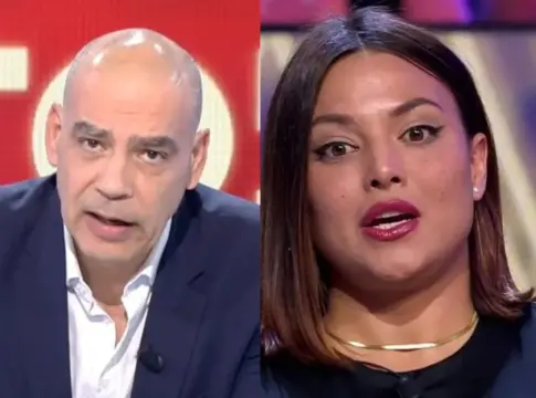 El tenso cara a cara entre Elisa Mouliáa y Nacho Abad: “Después de lo que me habéis hecho, ninguna víctima puede salir adelante” | Fuente: Telecinco - Cuatro El tenso cara a cara entre Elisa Mouliáa y Nacho Abad: “Después de lo que me habéis hecho, ninguna víctima puede salir adelante”