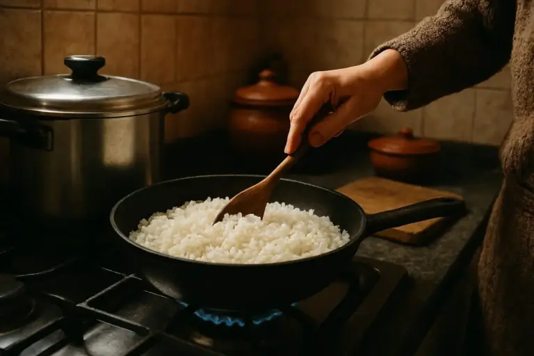 La proporción exacta de agua/arroz para no tener que rectificar ni remover nunca