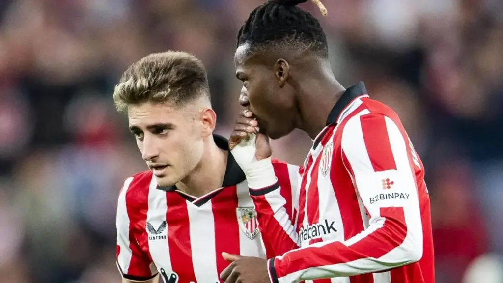 Ni el regreso de Nico Williams frena la caída: Valverde admite que la salvación es la única meta del Athletic 2 La sombra de Nico Williams no basta para que Robert Navarro asuma el mando en el Athletic