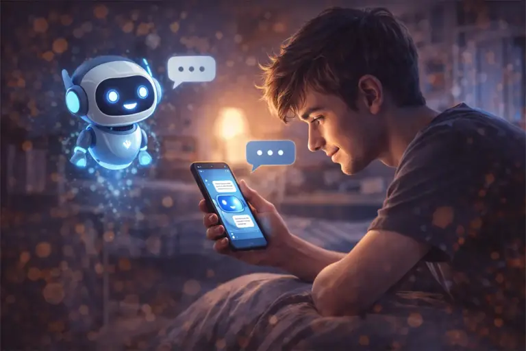Chatbots vs Soledad: ¿Puede la IA mejorar la salud mental de los jóvenes hoy en día?