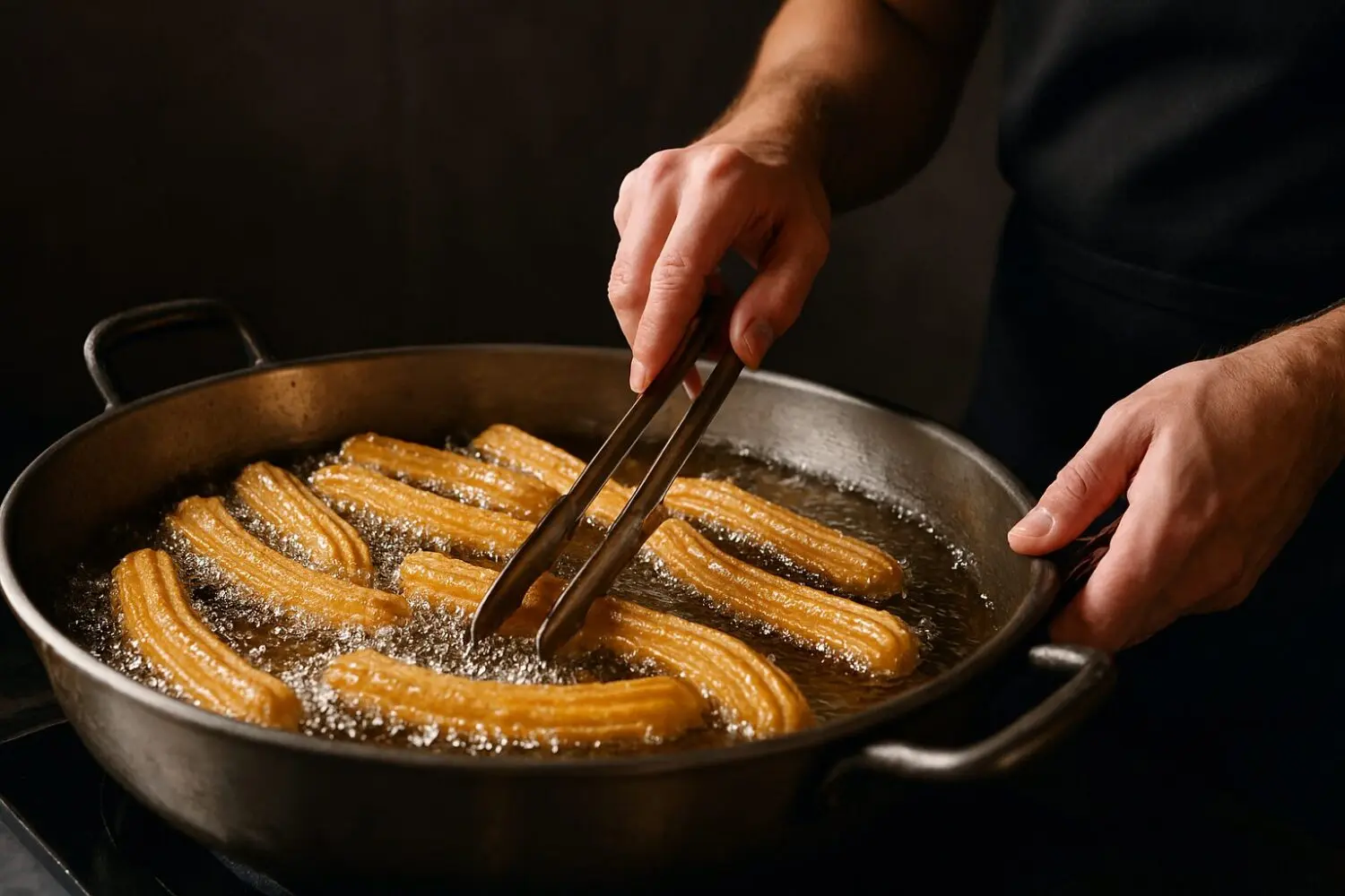 El aceite de oliva virgen extra que no debes usar para freír churros según la tradición de los obradores de Madrid El aceite de oliva virgen extra que no debes usar para freír churros según la tradición de los obradores de Madrid
