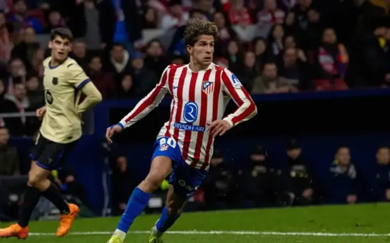 Mucho más que el 'hijo del Cholo': la noche consagratoria de Giuliano ante el Barça