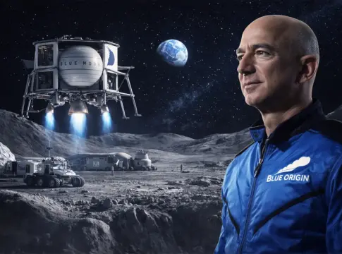 Jeff Bezos va a colonizar la Luna: Blue Origin deja el turismo espacial para centrarse en un cambio de planes Jeff Bezos Blue Origin Luna