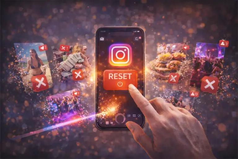 Cómo reiniciar el algoritmo de Instagram: el método para limpiar tu 'feed' de contenido no deseado