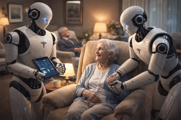 Robots cuidadores: Elon Musk asegura que sus humanoides sustituirán a las residencias de ancianos