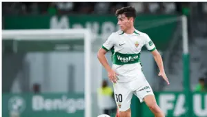 Talento puro y último pase: las claves de Rodrigo Mendoza, la nueva perla del Atlético de Madrid Fuente: Elche CF