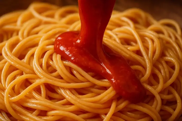 Tu salsa de tomate resbala en los espaguetis: el error de lavar la pasta bajo el grifo