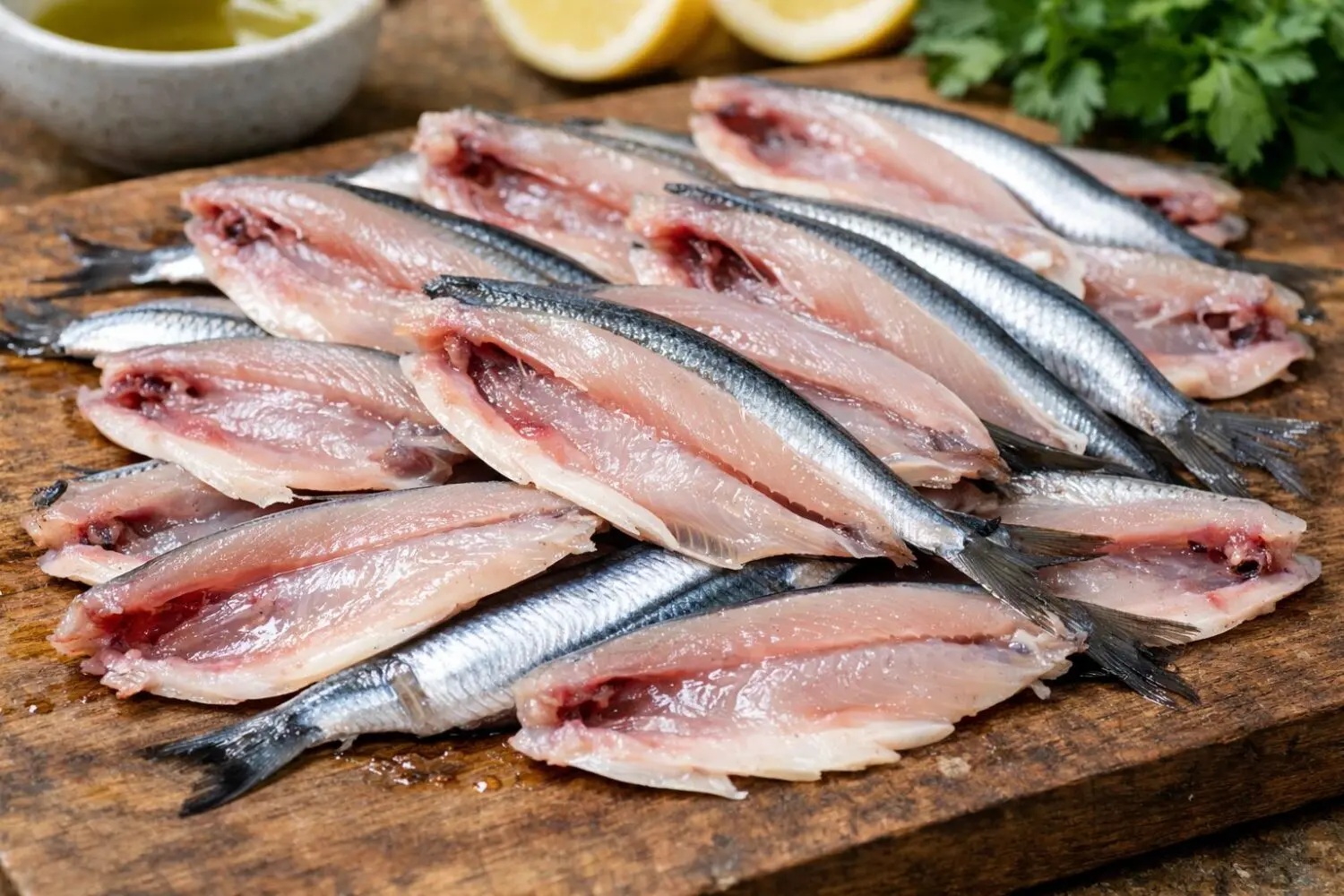 El truco del vinagre en los Boquerones para que queden blancos y tersos sin congelarlos 48 horas