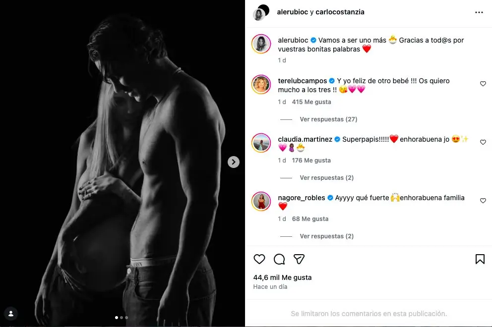 Reacciones del entorno familiar y apoyo de figuras públicas