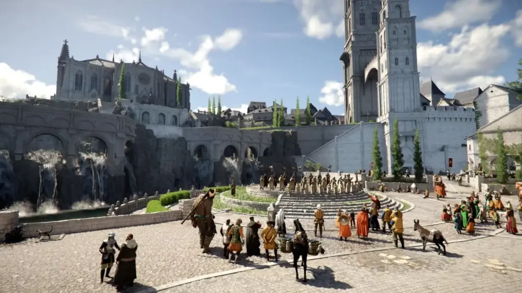 Captura de pantalla oficial de Crimson Desert