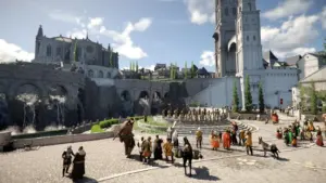 Captura de pantalla oficial de Crimson Desert